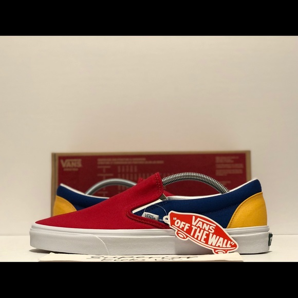 Vans Other - Vans Classic Slip-On (Yacht Club) “Red/Blue”